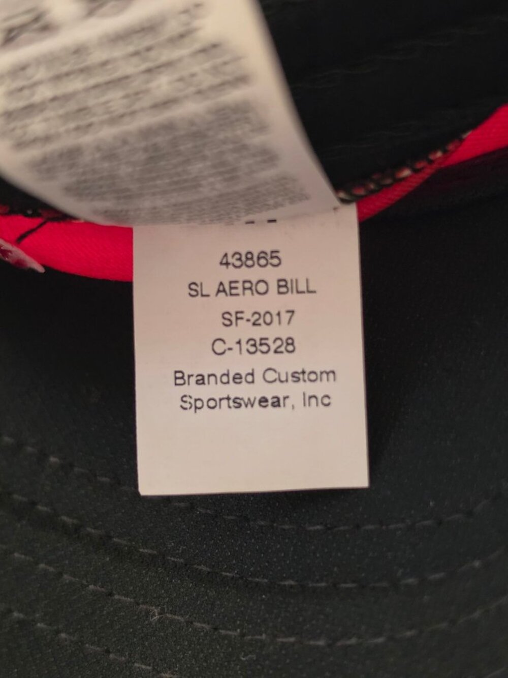 Nike Dri-FIT LSU Tigers Red Fitted Hat Cap Classic99 AeroBill NCAA One Size - Picture 4 of 4